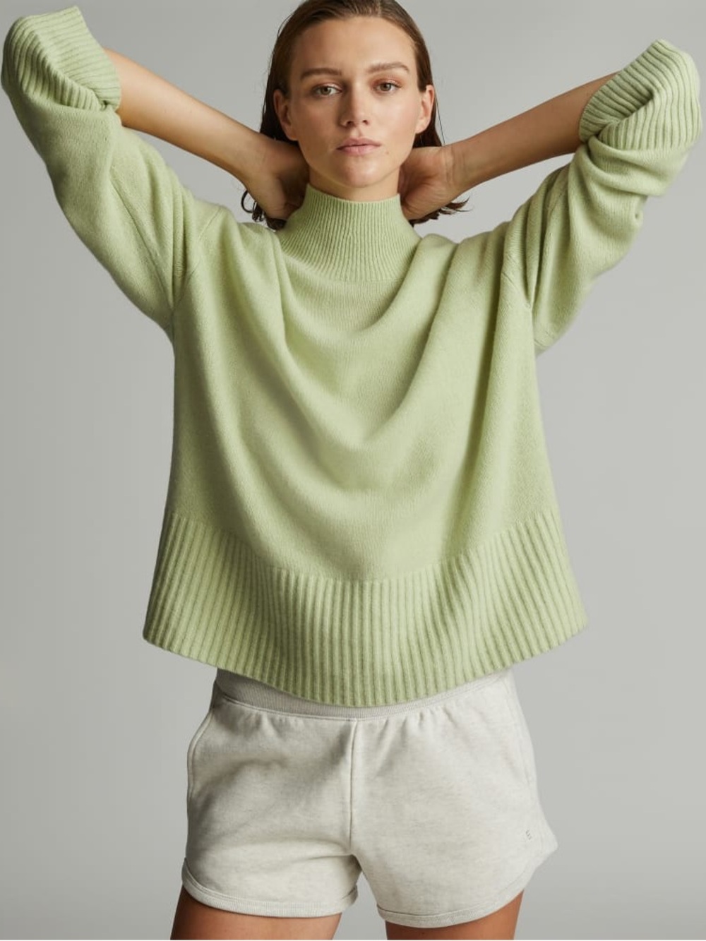 Everlane Cashmere Oversized Turtleneck